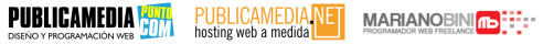 LOGOS PUBLICAMEDIA + MARIANO V3 MINI